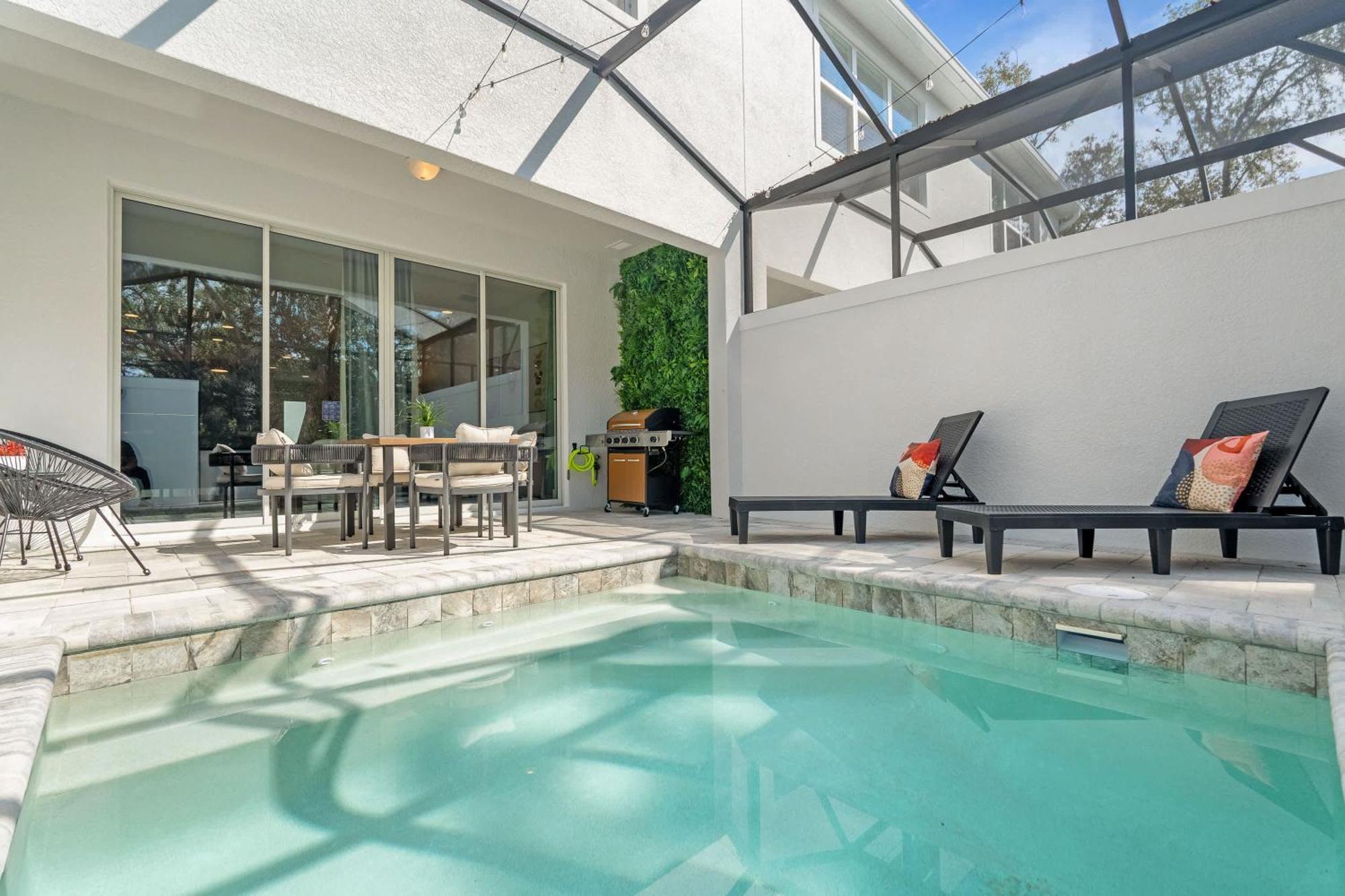Upstay - Modern Family Townhouse W Private Pool Orlando Esterno foto